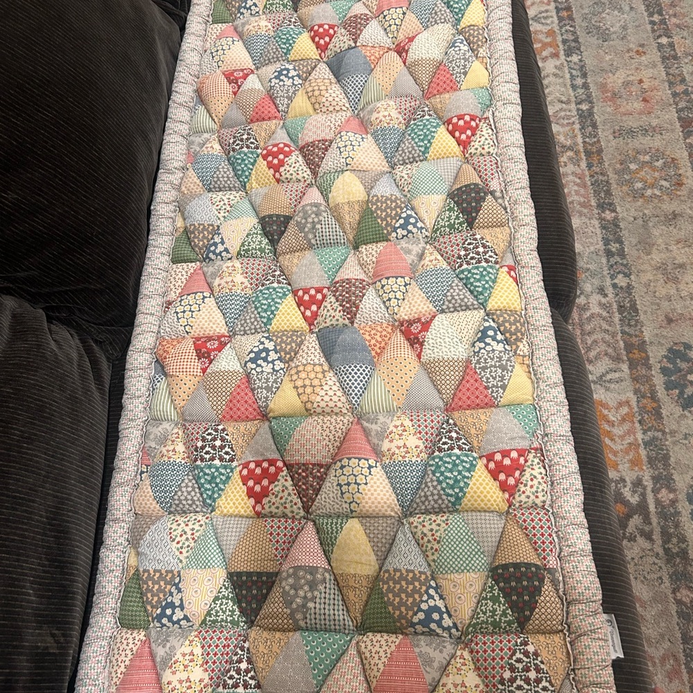 Patchwork Quilted couch cover